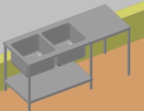 Βούρνα S/Steel Ειδικής Κατασκευής
